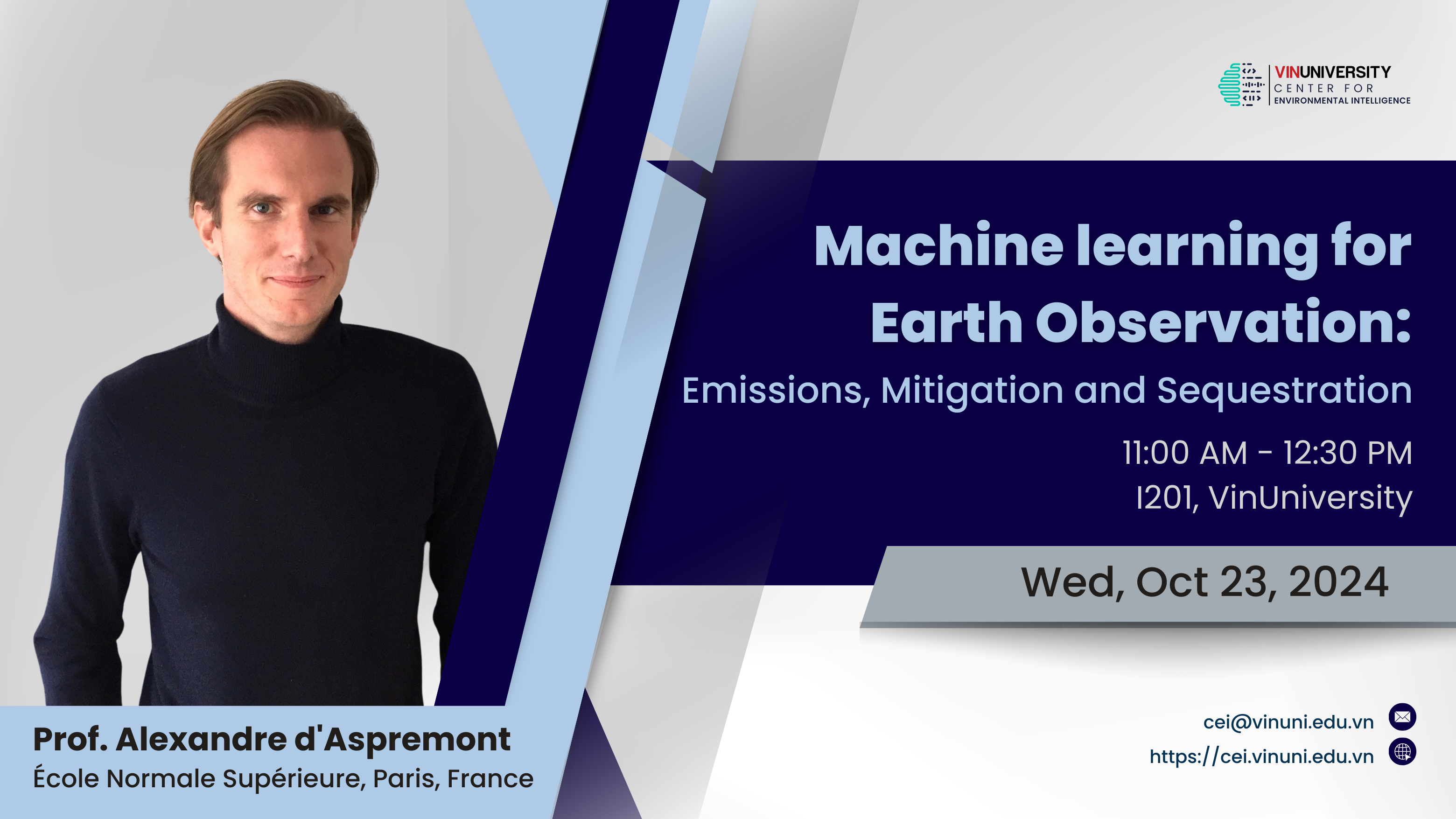 Machine learning for Earth Observation